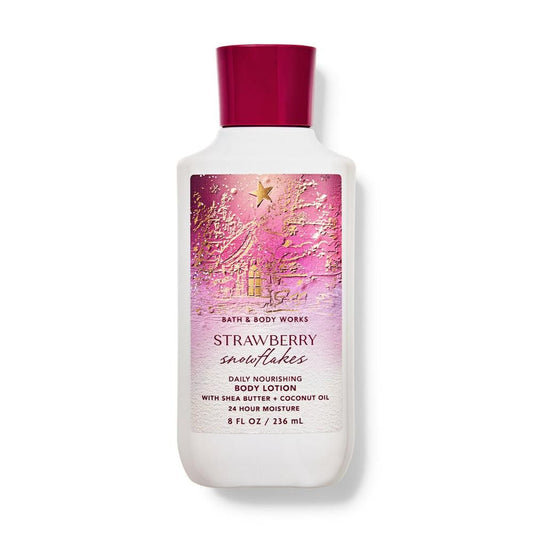 Bath & Body Works Strawberry Snowflakes Body Lotion