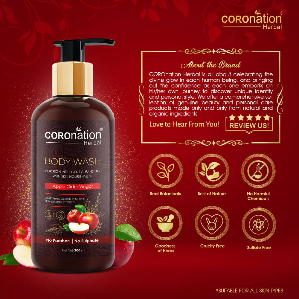 Coronation Herbal Apple Cider Vinegar Body Wash