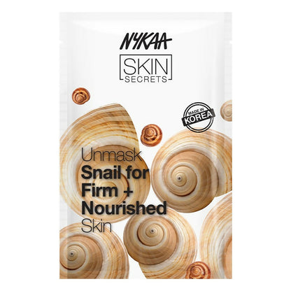 Nykaa Skin Secrets Exotic Indulgence Snail Sheet Mask For Firm & Nourished Skin