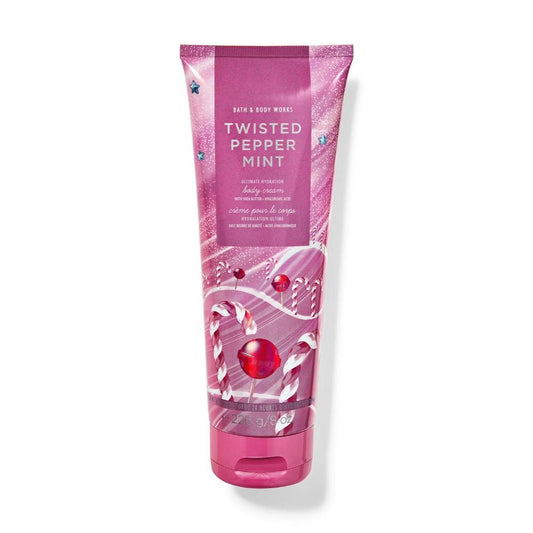Bath & Body Works Twisted Peppermint Ultimate Hydration Body Cream - 226GM