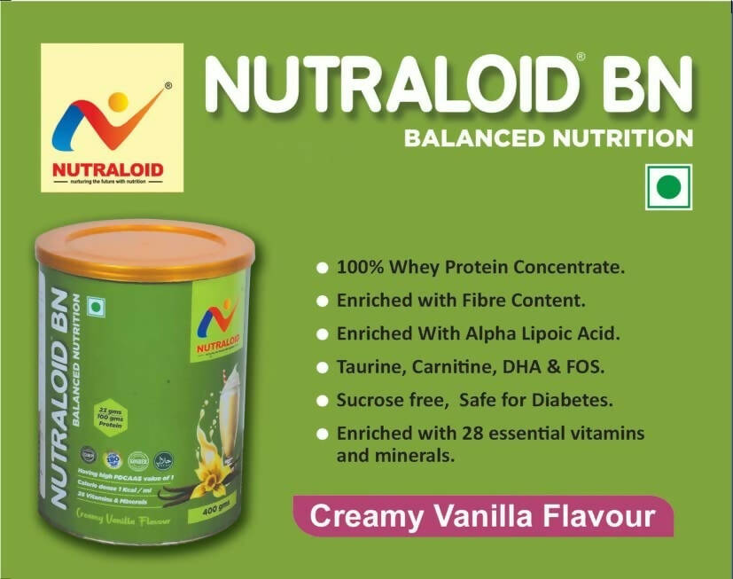 Nutraloid Bn (Balanced Nutrition) Creamy Vanilla Flavour