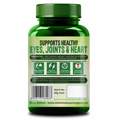 Himalayan Organics Vegan Omega 3 Vegetarian Capsules