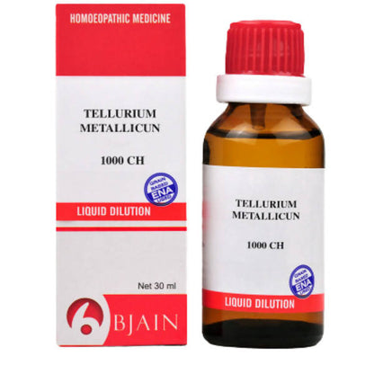 Bjain Homeopathy Tellurium Metallicun Dilution - usa canada australia