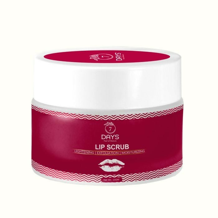 7 Days Organic Beetroot Lightening Balm for Dark, Chapped & Pigmented Lips Scrub