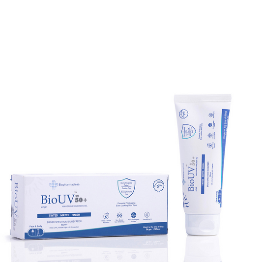 Bio UV 50+ (Tinted & Matte) Sunscreen Gel SPF 50+ PA+++