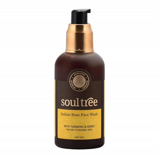 Soultree Indian Rose Face Wash With Turmeric & Honey