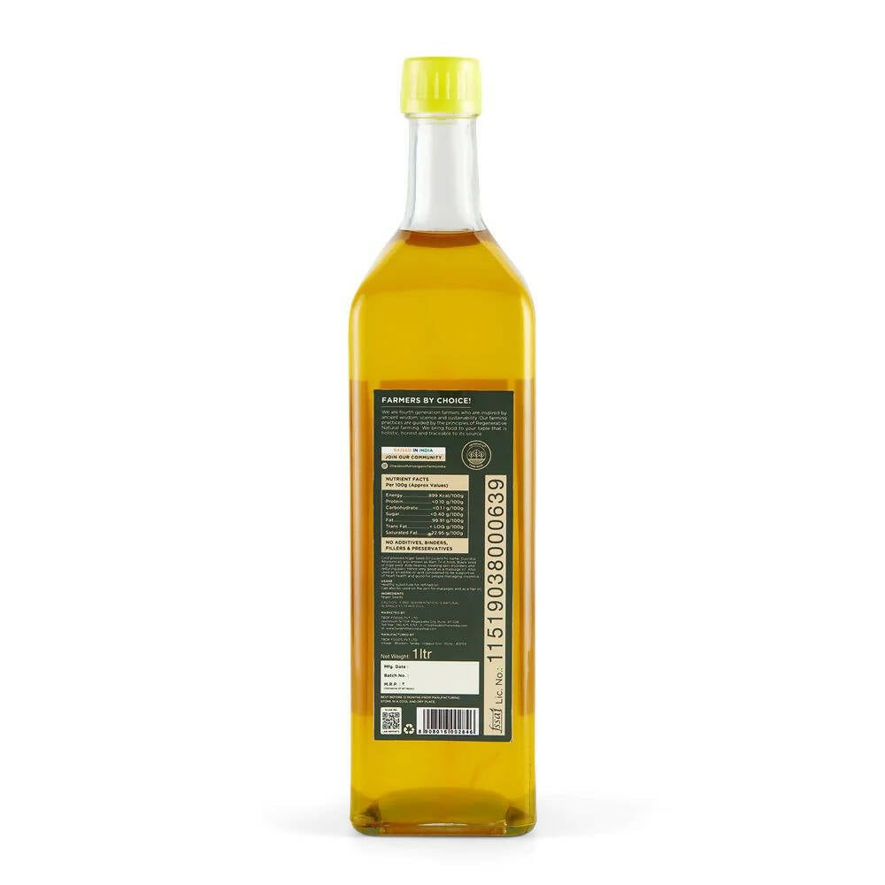 Two Brothers Organic Farms Cold-Pressed Niger Seed Oil