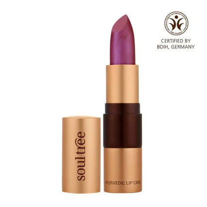 Soultree Ayurvedic Lipstick Glowing Violet 513