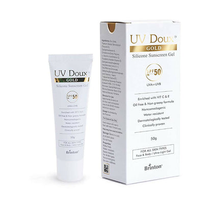 Brinton UV Doux Gold Silicone Sunscreen Gel SPF 50