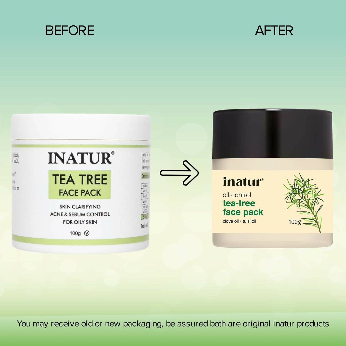 Inatur Tea Tree Face Pack