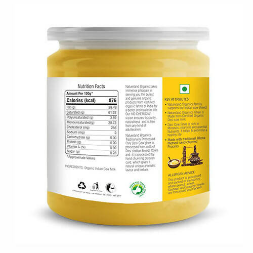 Natureland Organics Premium Cow Desi Ghee