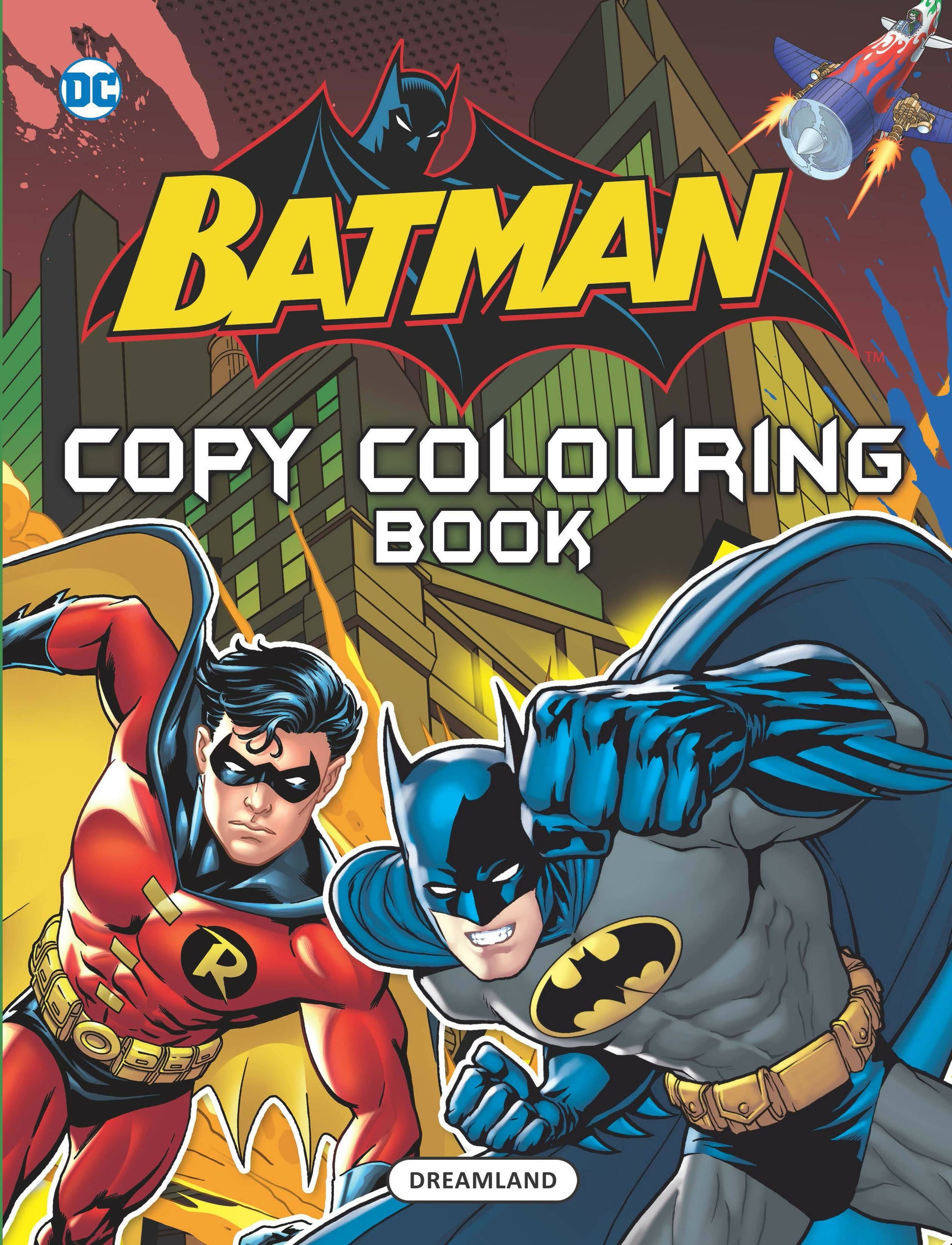 Dreamland Batman Copy Colouring Book: Children Drawing, Painting & Colouring Book -  buy in usa 