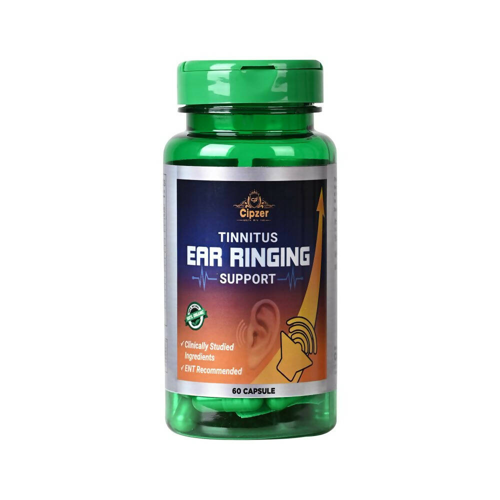 Cipzer Tinnitus Ear Ringing Support Capsules - usa canada australia