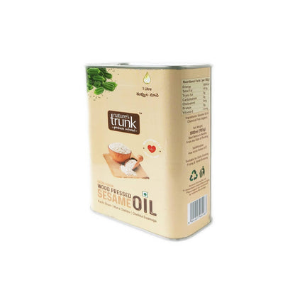 Nature's Trunk Extra Virgin Woodpressed Sesame oil