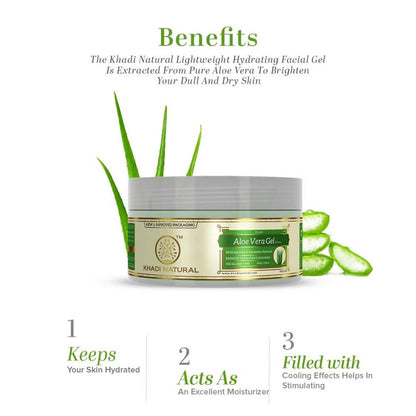Khadi Natural Aloe Vera (Green) Facial Massage Gel