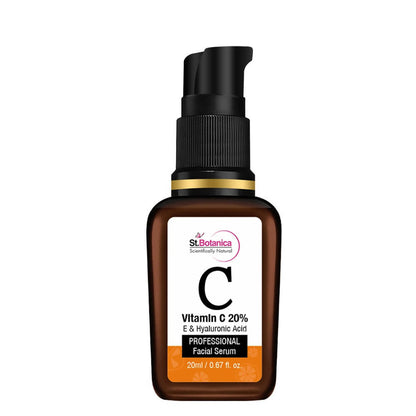 St.Botanica Vitamin C 20% E & Hyaluronic Acid Professional Facial Serum