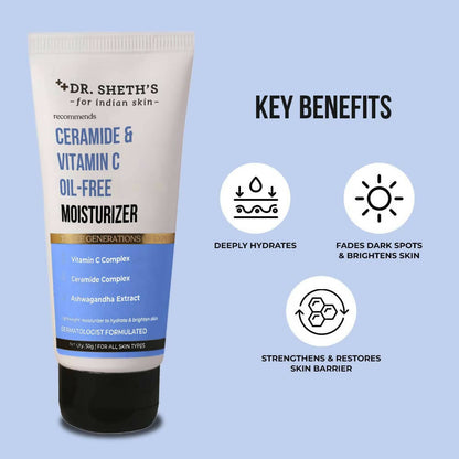 Dr. Sheth's Ceramide & Vitamin C Oil Free Moisturizer