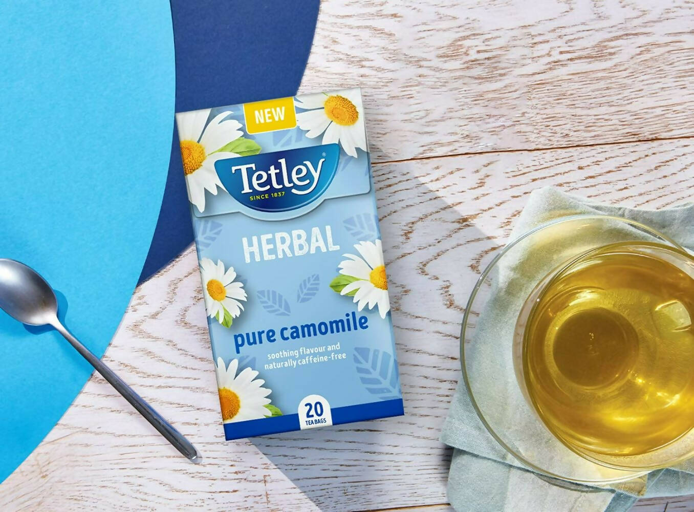 Tetley Herbal Pure Camomile Tea Bags