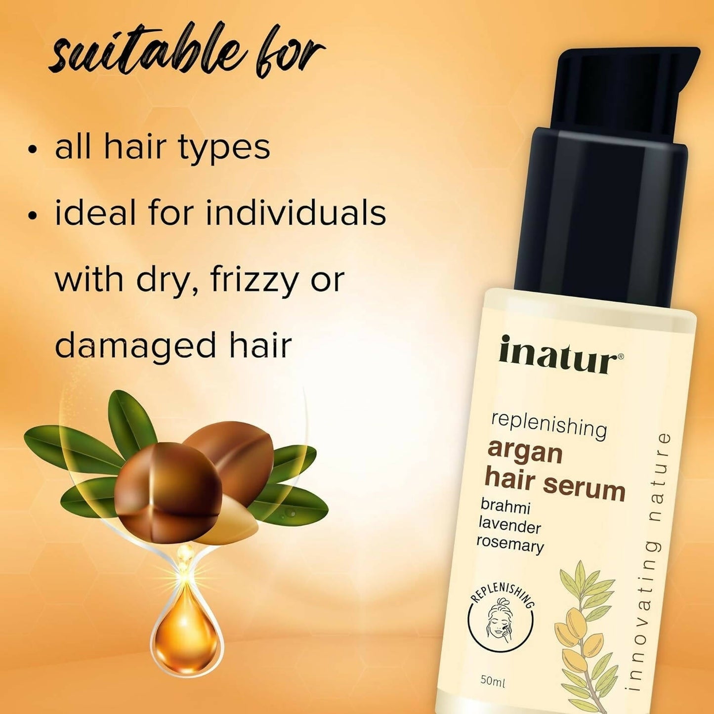 Inatur Argan Hair Serum