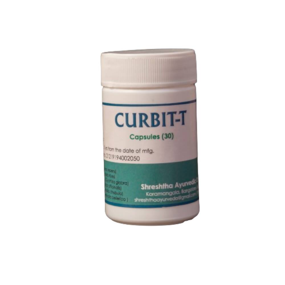 Shreshtha Herbals Curbit-T Capsules - BUDNE