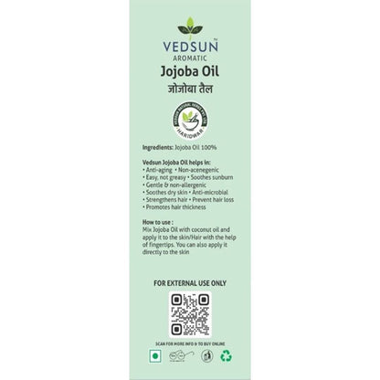 Vedsun Naturals Jojoba Oil