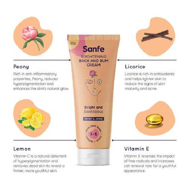 Sanfe Brightening Back And Bum Cream