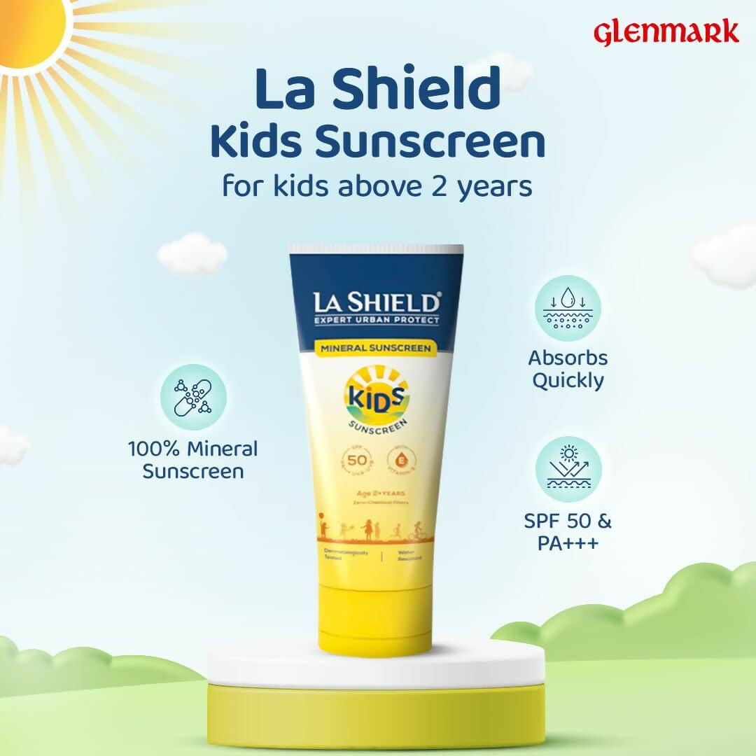 La Shield Kids Mineral Sunscreen Gel SPF 50 PA+++