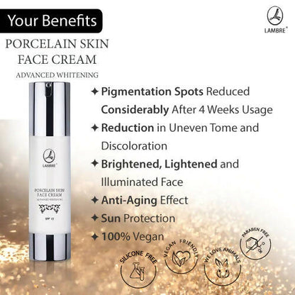 Lambre Porcelain Skin Face Cream Advanced Lightening