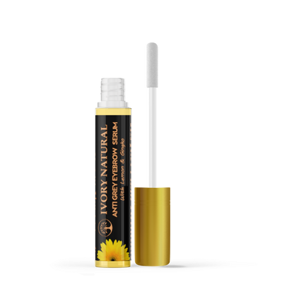 Ivory Natural Grey Eyebrow Serum - Rejuvenates, Nourishes, And Restores Natural Color Of Eyebrows