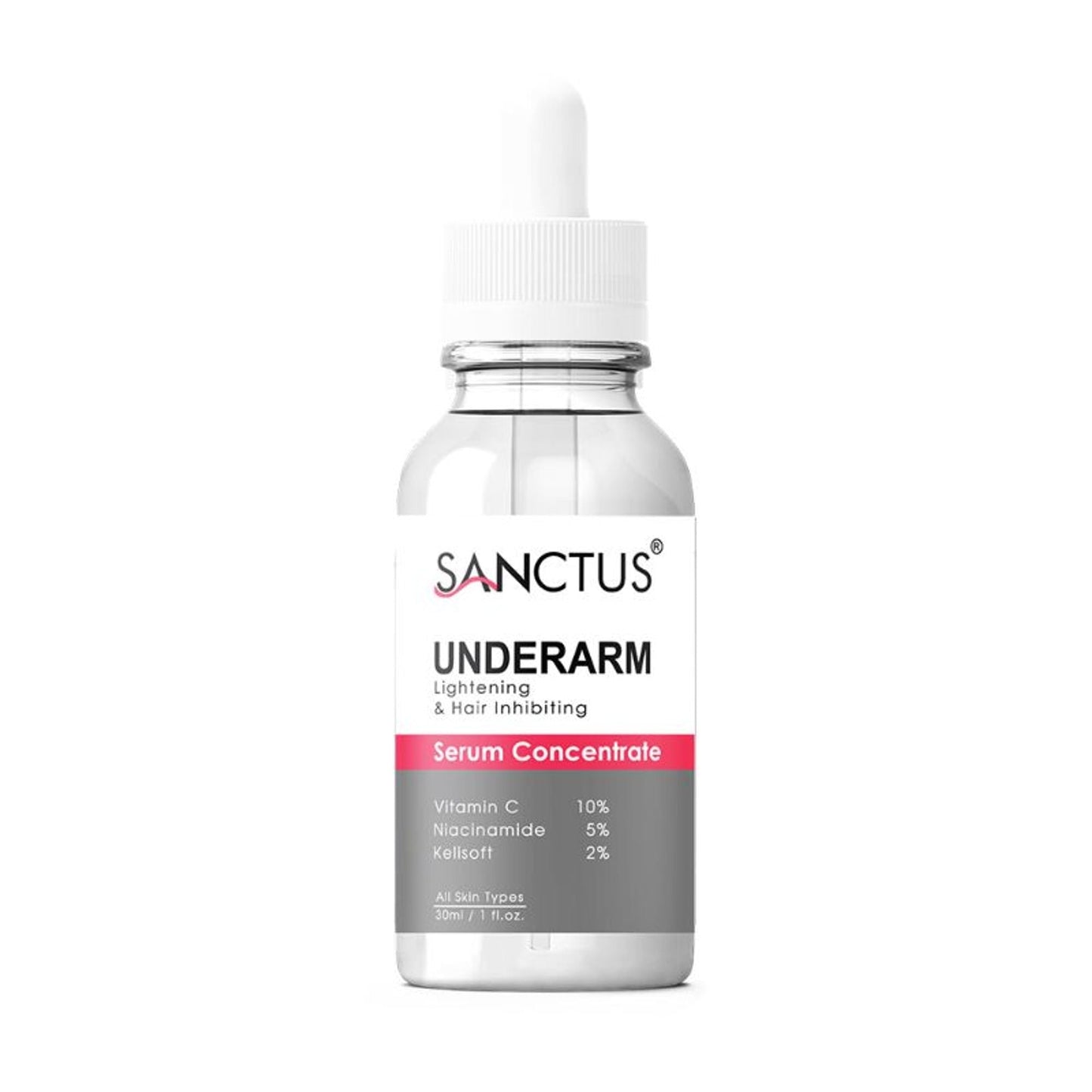 SANCTUS Underarm Lightening & Hair Inhibiting Serum Concentrate - 30ML