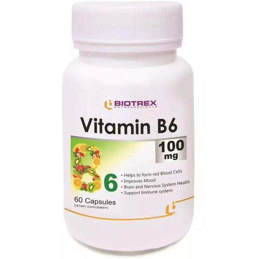 Biotrex Vitamin B6 100Mg Capsules