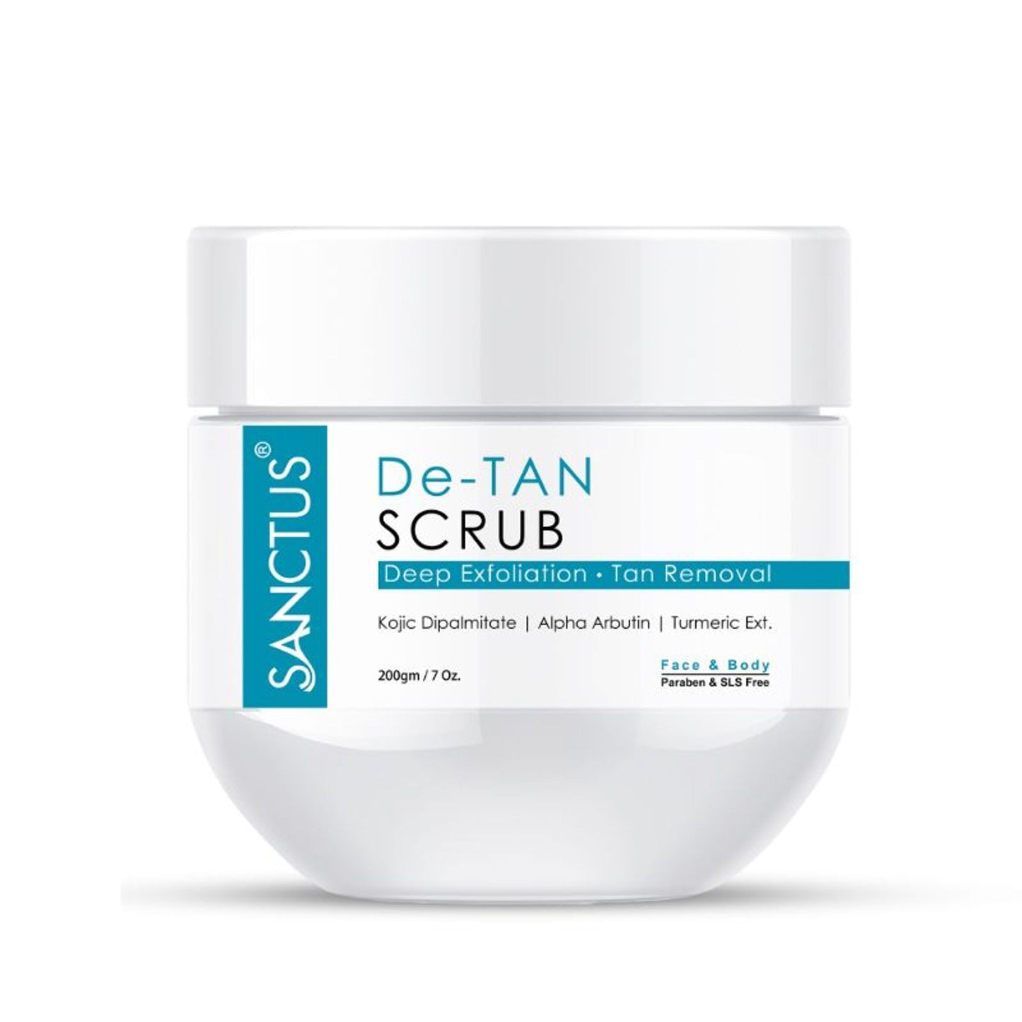 SANCTUS De-tan Scrub Deep Exfoliation for Tan Removal - 200GM