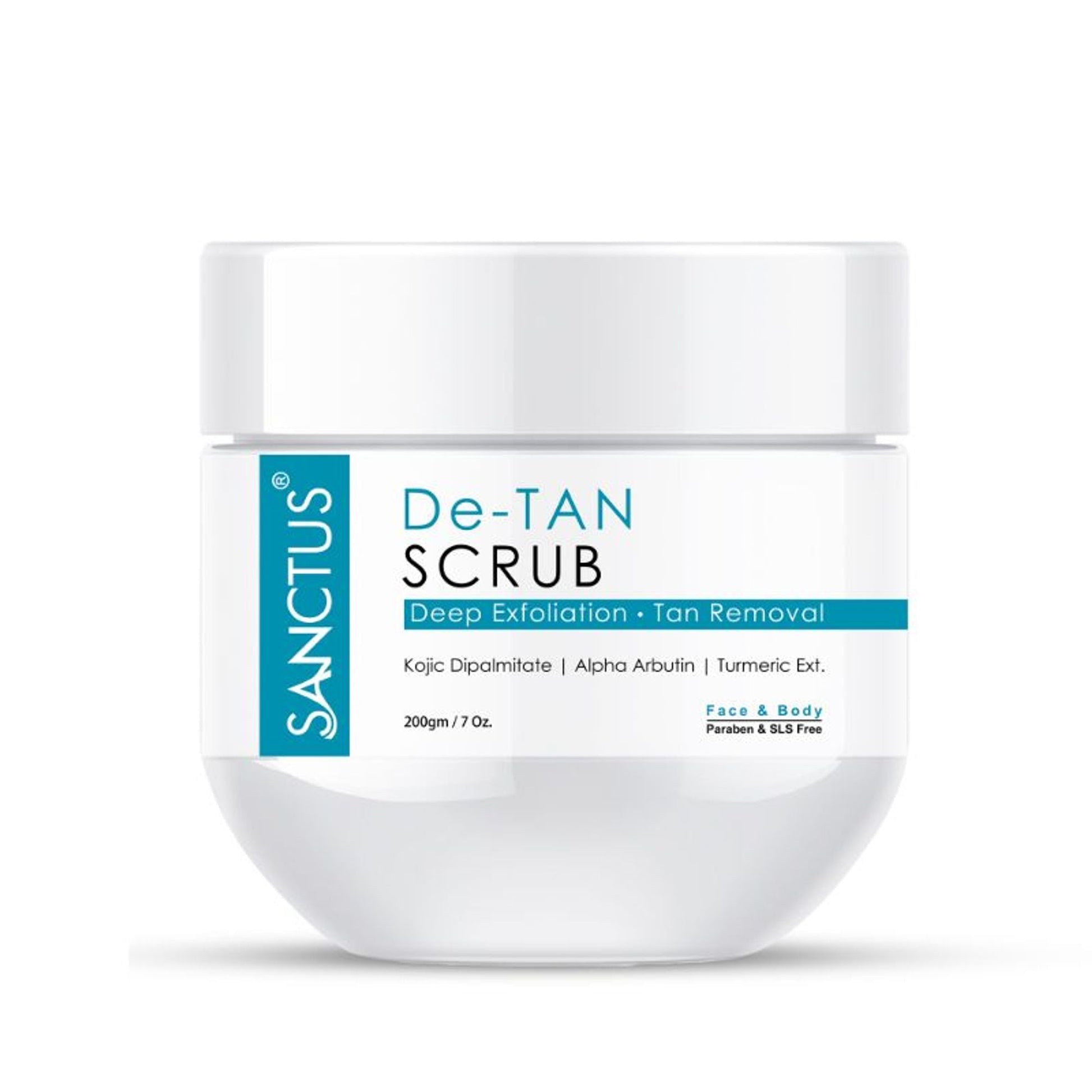 SANCTUS De-tan Scrub Deep Exfoliation for Tan Removal - 200GM