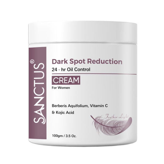 SANCTUS Dark Spot Reduction 24-hr Oil Control Cream for Women - 100GM