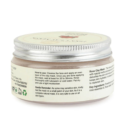 Tatvik Ayurveda Pink Clay Mask ƒ?? Rose Water