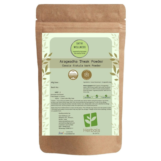 Satvi Wellness Aragwadha Bark Powder - BUDEN