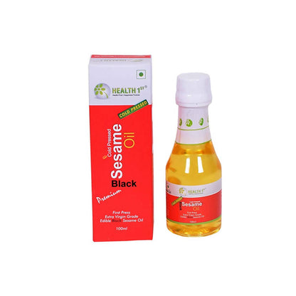 Health 1st Cold Pressed Black Sesame Oil - BUDNE