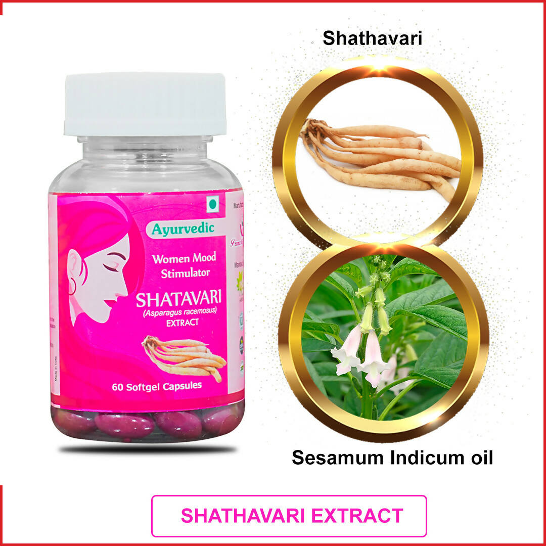 KBK Herbals Shatavari Extract Capsules