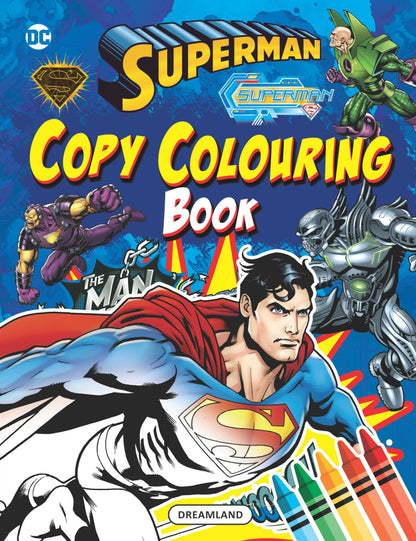 Dreamland Superman Copy Colouring Book : Children Drawing, Painting & Colouring Book -  buy in usa 