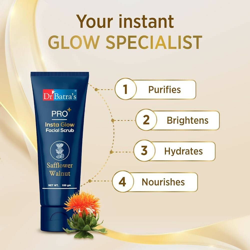 Dr. Batra's PRO+ Insta Glow Facial Scrub