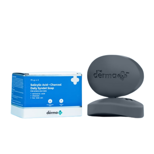 The Derma Co Salicylic Acid + Charcoal Daily Syndet Soap -  USA 