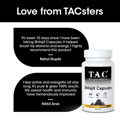 TAC - The Ayurveda Co. SJ Capsules for Men