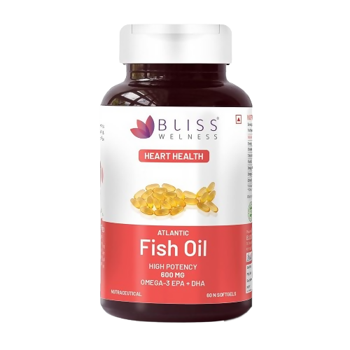 Bliss Welness Fish Oil Softgel Capsules -  usa australia canada 