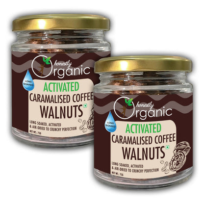 D-Alive Honestly Organic Activated Caramelised Coffee Walnuts