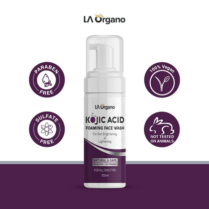 LA Organo Kojic Foaming Face Wash