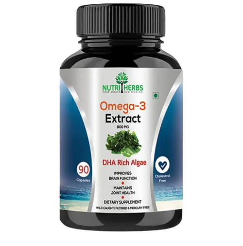 Nutriherbs Omega 3 Extract 800mg Capsules - 90 Caps