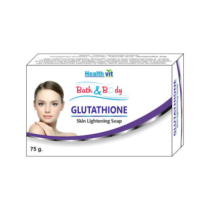 Healthvit Bath And Body Glutathione Skin Lightening Soap -  USA 