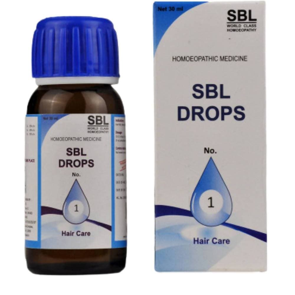 SBL Homeopathy Drops No 1 Hair Care