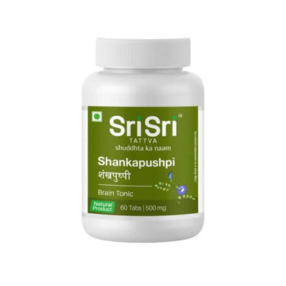 Sri Sri Tattva Shankapushpi - Brain Tonic, 60 Tabs -  buy in usa 