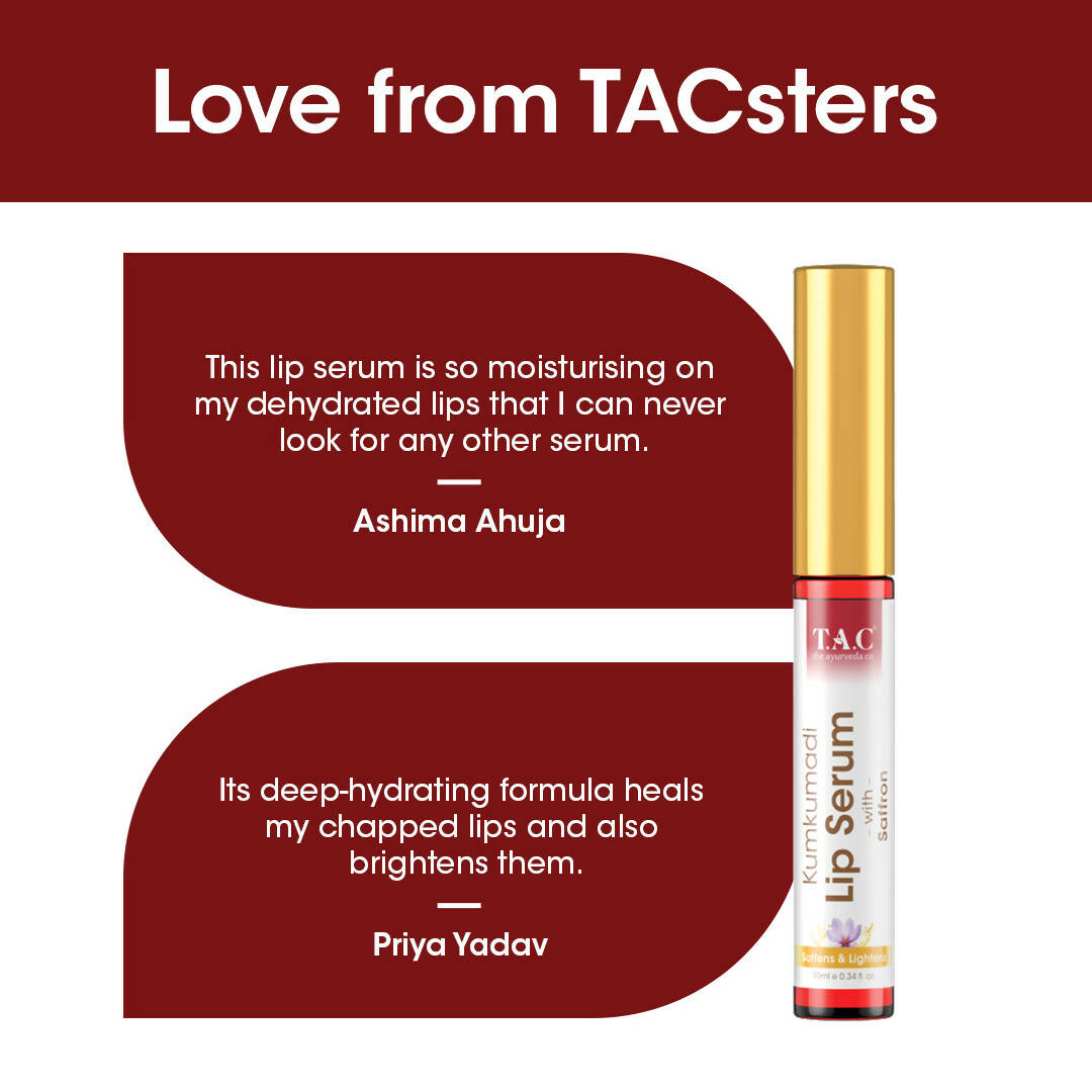 TAC - The Ayurveda Co. Kumkumadi Lip Serum with Saffron